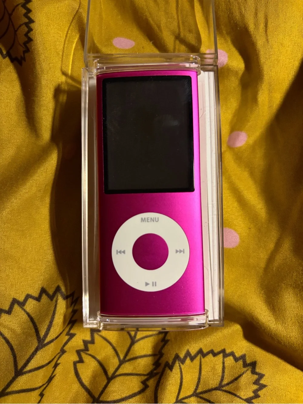 Apple Pink iPod Nano with Click Wheel